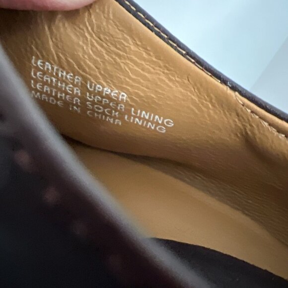 Earthies Shoes Womens 7.5 B Granada Loafers Burgundy Leather Comfort Casual Flat - Picture 8 of 10